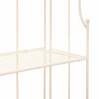 Regál Alexandra House Living bílý kov železo 28 x 70 x 28 cm – obrázek 8