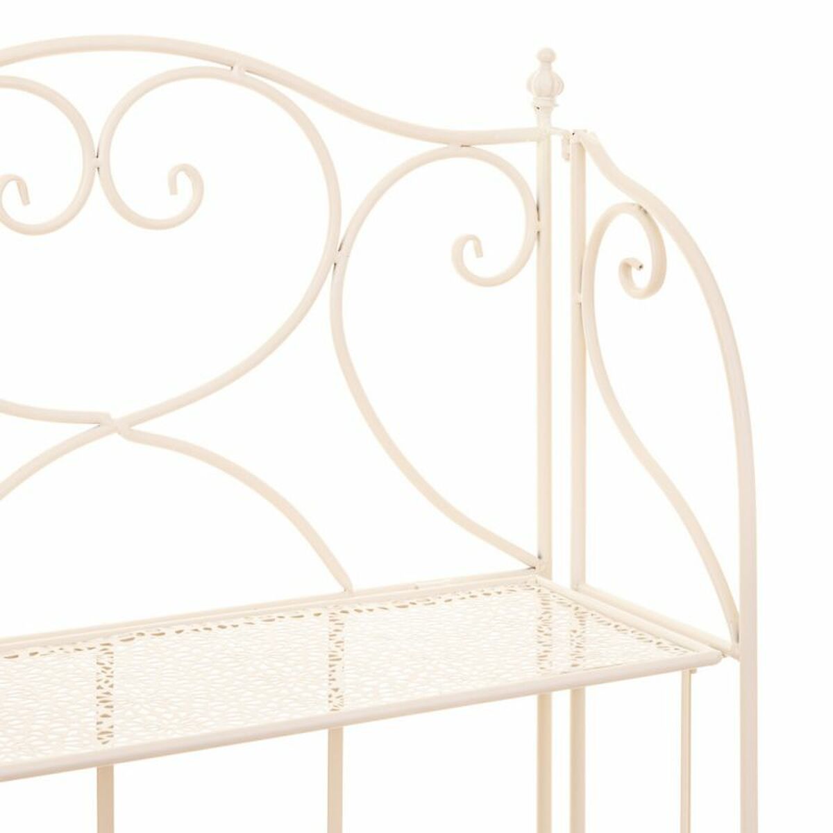 Regál Alexandra House Living bílý kov železo 30 × 70 × 30 cm – obrázek 7