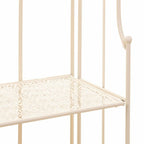 Regál Alexandra House Living bílý kov železo 30 × 70 × 30 cm – obrázek 8