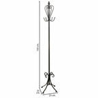 Stojan na klobouky Alexandra House Living černý 90 x 214 x 161 cm – obrázek 4