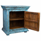 Noční stolek Alexandra House Living černý/šedý 35 x 60 x 55 cm – obrázek 6