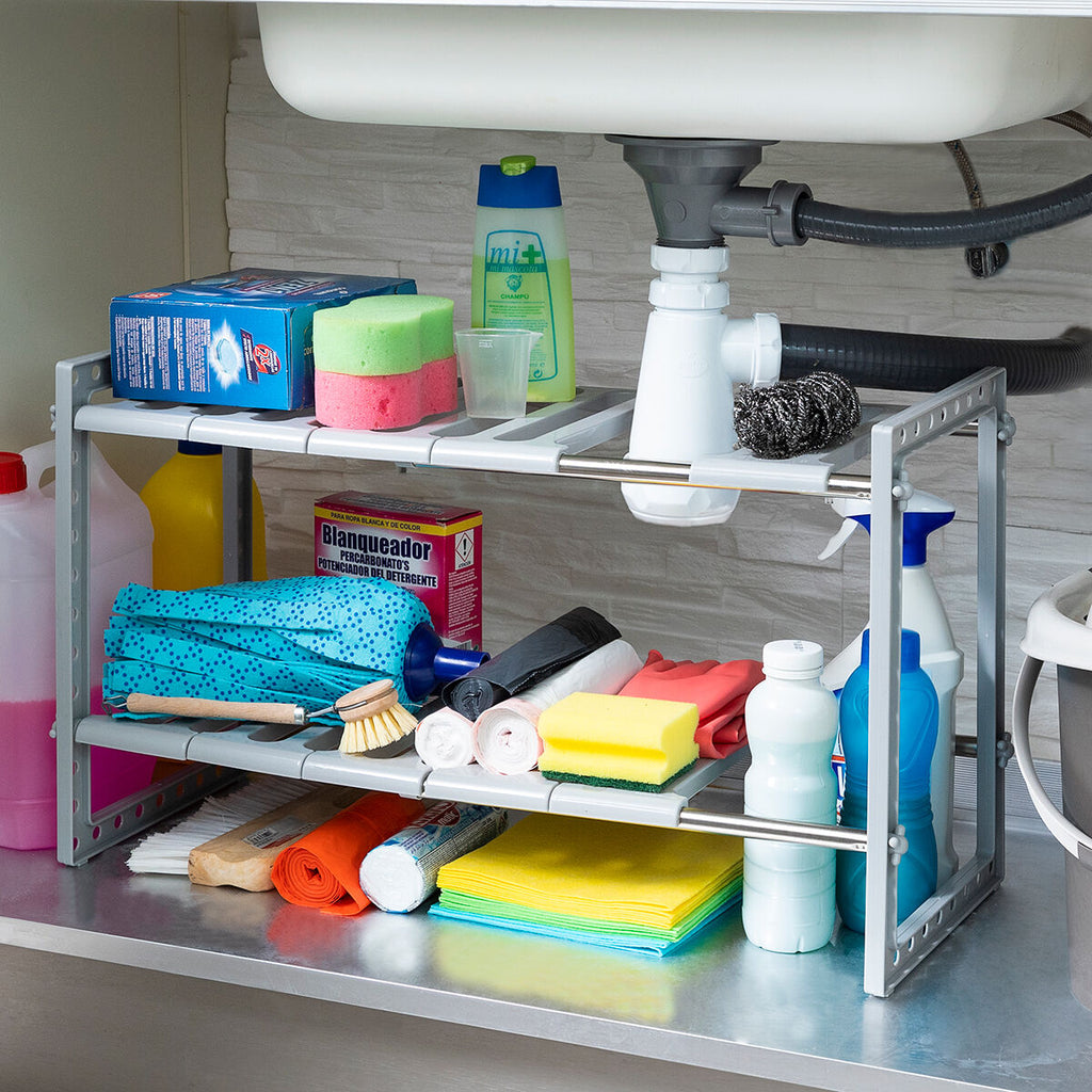 Výsuvný regál do dřezu Shibblek InnovaGoods 2 regály