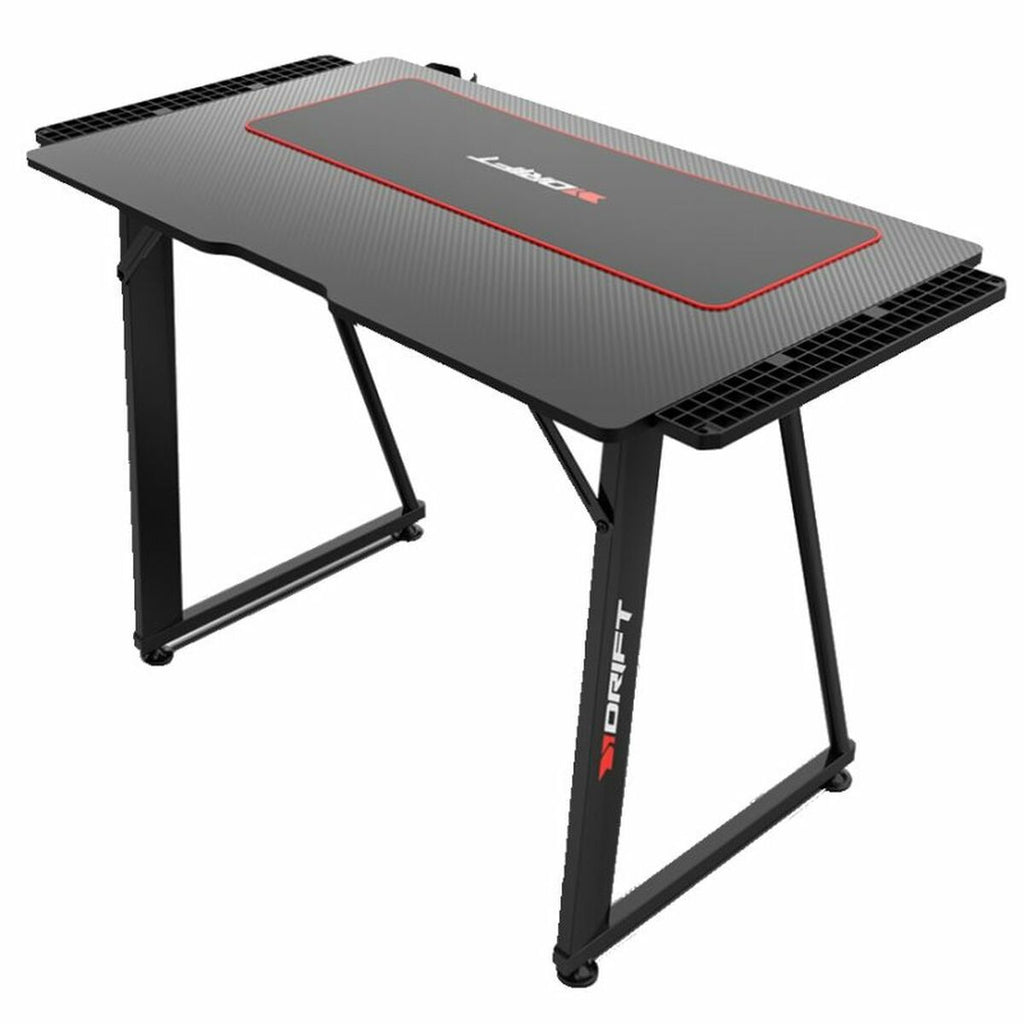 Psací stůl GAMING DRIFT DRDZ75 černá/červená 100 x 60 cm – obrázek 2