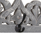 Nástěnný věšák 91 x 13 x 13 cm DMF – obrázek 3