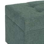 Truhla 102 x 41 x 43 cm syntetické látky dřevo 43x104x46 cm zelená – obrázek 6