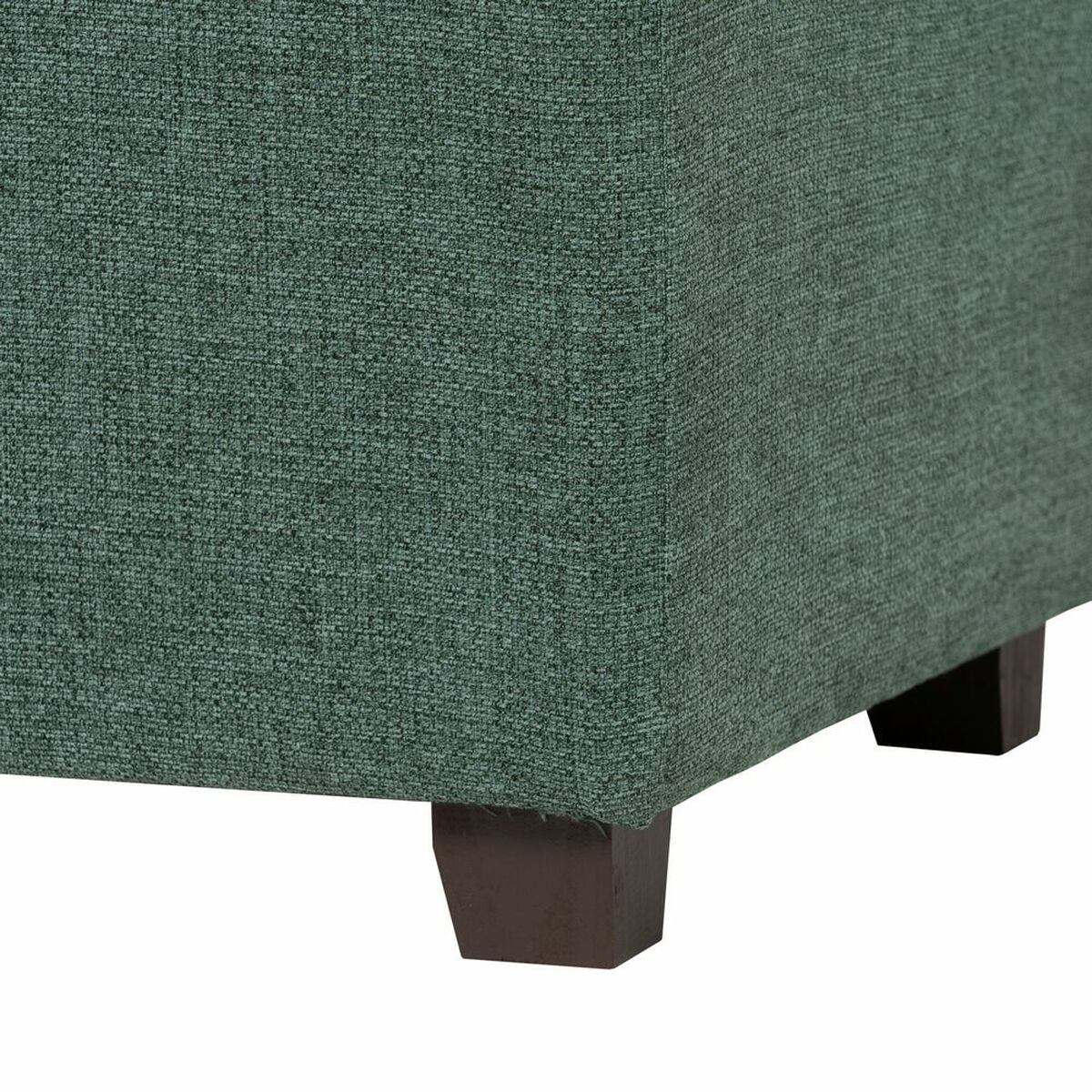 Truhla 102 x 41 x 43 cm syntetické látky dřevo 43x104x46 cm zelená – obrázek 2