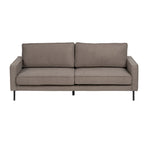 Třímístná pohovka taupe 213 x 87 x 90 cm – obrázek 3