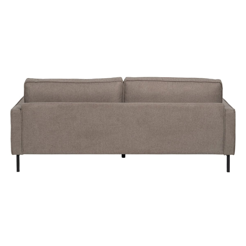 Třímístná pohovka taupe 213 x 87 x 90 cm – obrázek 4