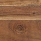 Sada 3 stolů černá přírodní železné akátové dřevo 86 x 81 x 43 cm (3 kusy) – obrázek 7