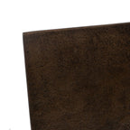Malý odkládací stolek bronz hliník 30 x 30 x 41 cm – obrázek 6
