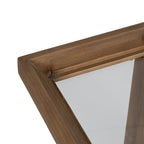 Odkládací stolek přírodní Tvrzené sklo Jedlové dřevo 50 x 38 x 60 cm – obrázek 7