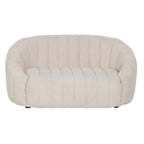 Pohovka béžová polyester železo 146 x 84 x 66 cm – obrázek 3
