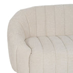 Pohovka béžová polyester železo 146 x 84 x 66 cm – obrázek 5