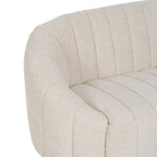 Pohovka béžová polyester železo 146 x 84 x 66 cm – obrázek 6
