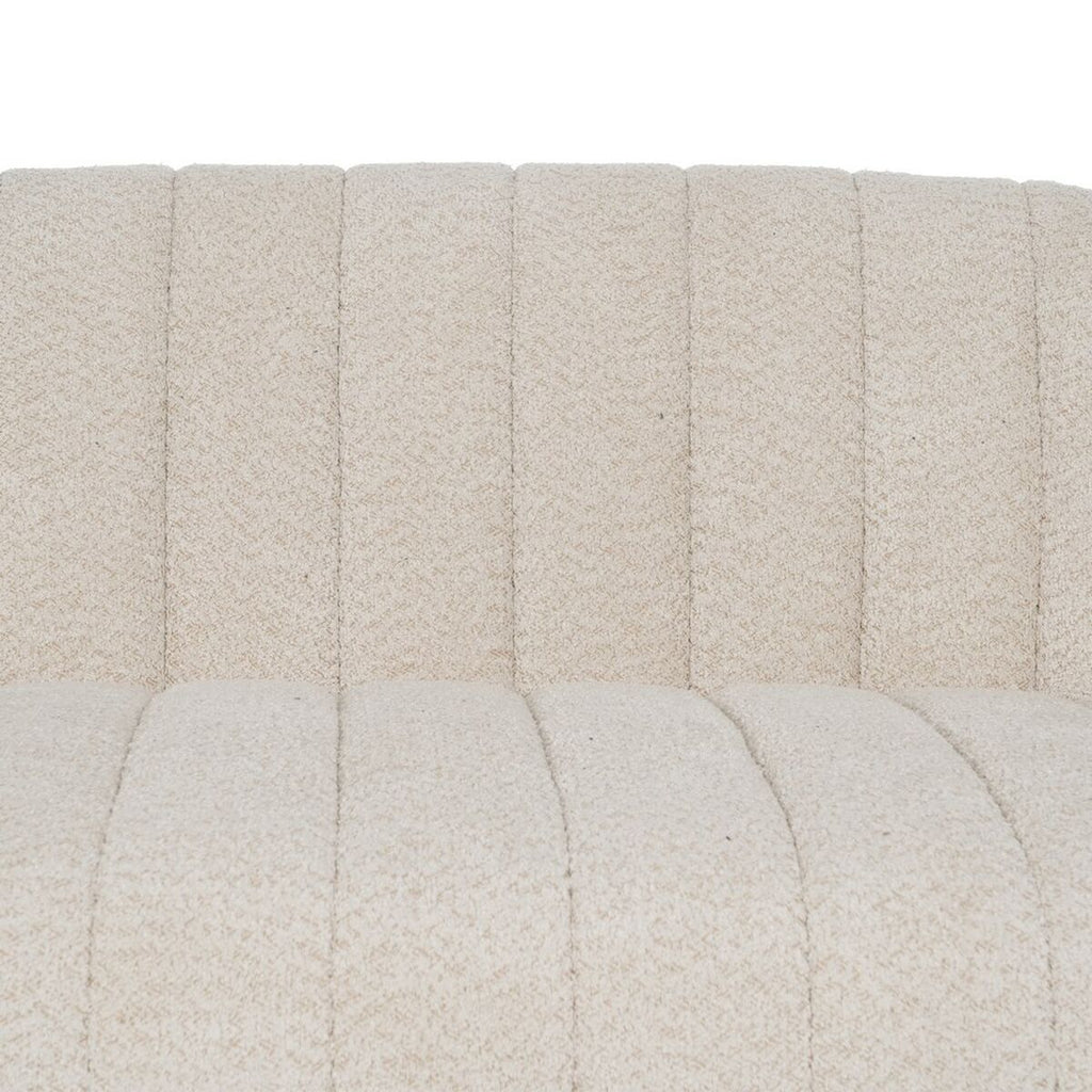 Pohovka béžová polyester železo 146 x 84 x 66 cm – obrázek 7