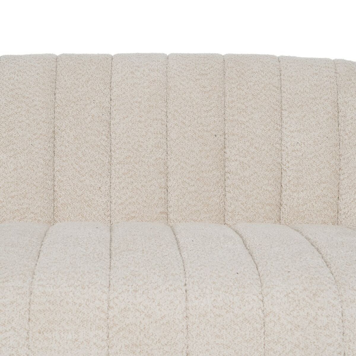Pohovka béžová polyester železo 146 x 84 x 66 cm – obrázek 7