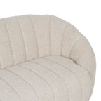 Pohovka béžová polyester železo 146 x 84 x 66 cm – obrázek 8
