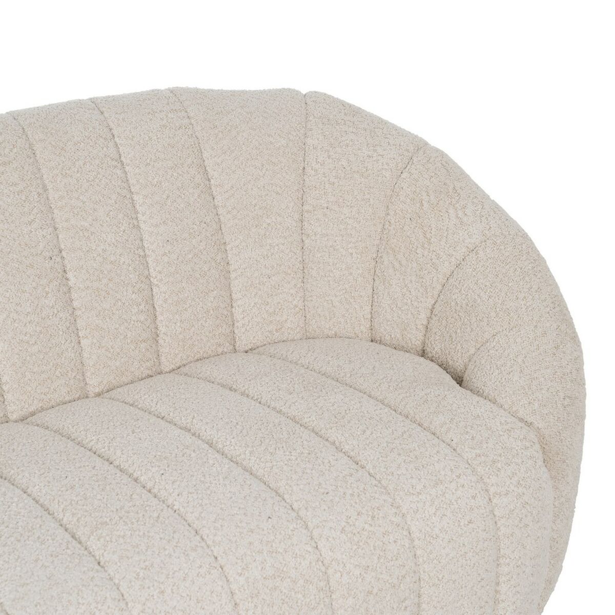 Pohovka béžová polyester železo 146 x 84 x 66 cm – obrázek 8