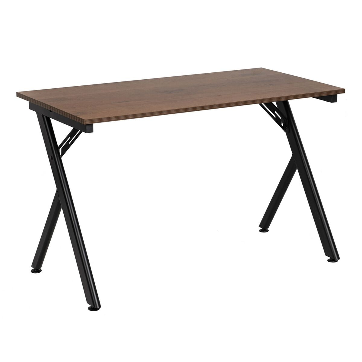 Psací stůl dřevo MDF přírodní 120 x 60 x 75 cm