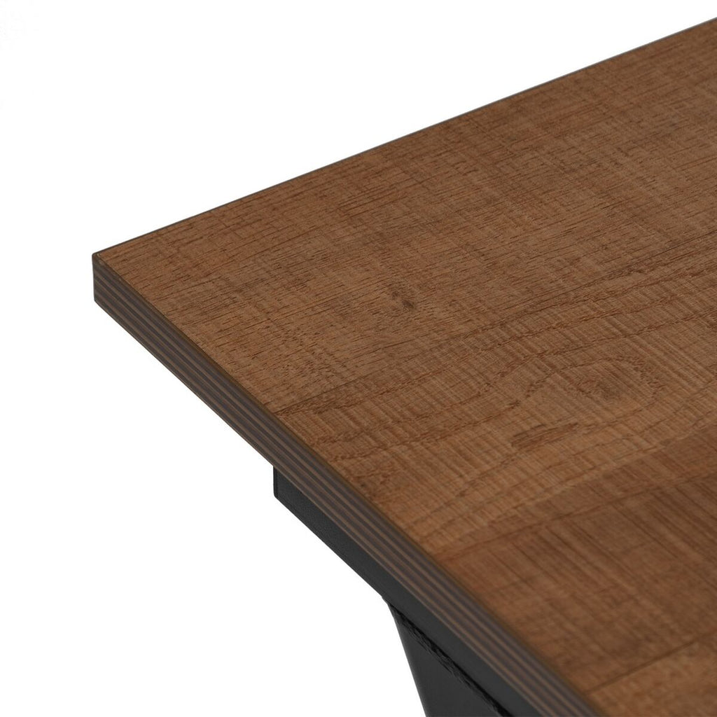 Psací stůl dřevo MDF přírodní 120 x 60 x 75 cm – obrázek 7