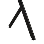 Psací stůl černý dřevo MDF přírodní 120 x 60 x 75 cm – obrázek 6