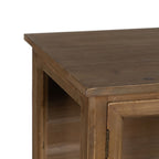 Stojan na displej přírodní křišťál jedlové dřevo 72 x 39 x 116 cm – obrázek 4