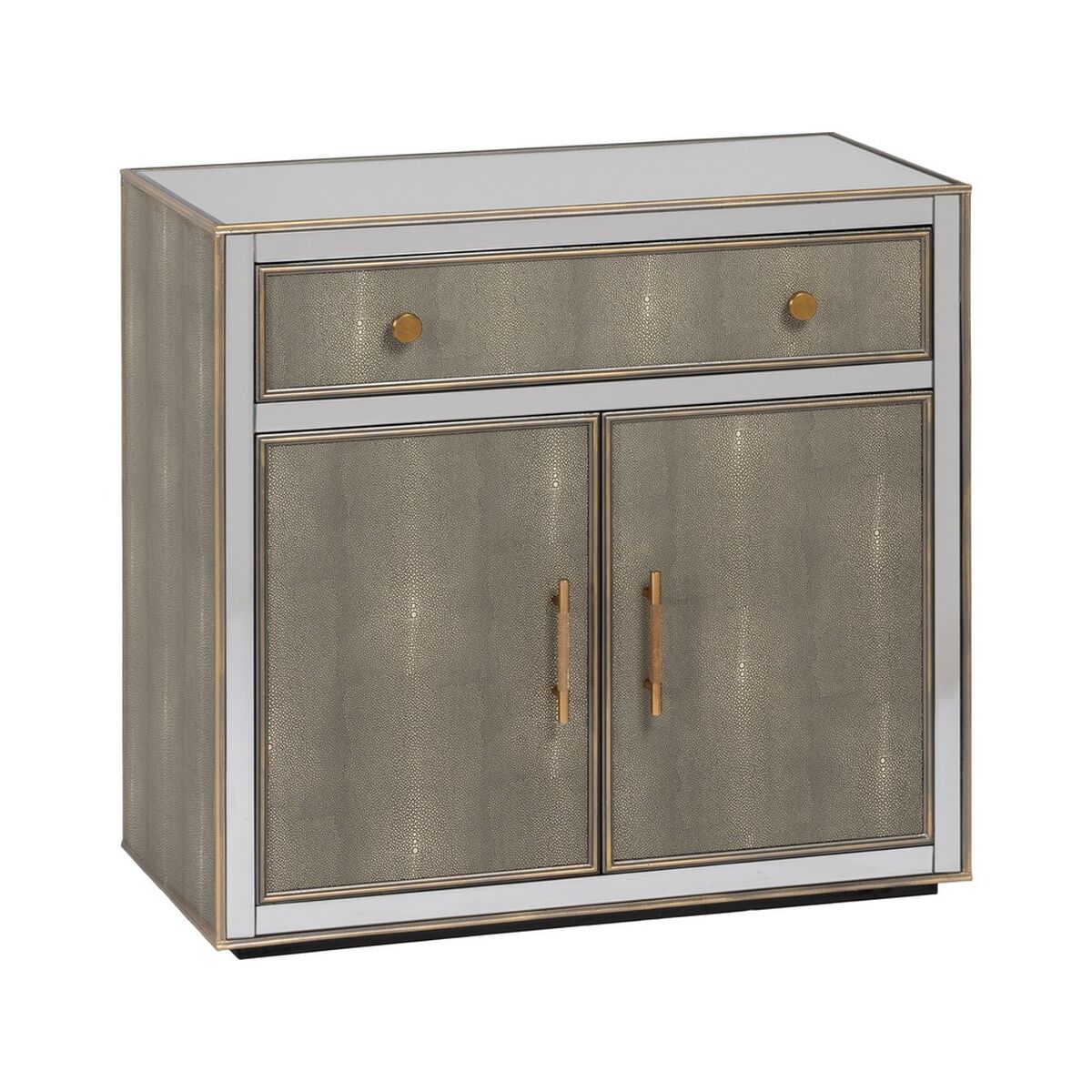 Vstupní prostor Zlaté zrcadlo CHLOE 81 x 41 x 76,5 cm