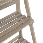 Regál přírodní jedlové dřevo 41,5 x 34 x 112 cm – obrázek 4
