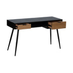 Sestava nábytku ORLEANS černá přírodní 120 x 45 x 73 cm – obrázek 3