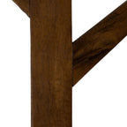 Stojan na oblečení hnědé mangové dřevo 23 x 7 x 123 cm – obrázek 5