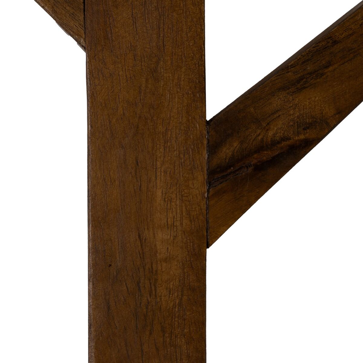 Stojan na oblečení hnědé mangové dřevo 23 x 7 x 123 cm – obrázek 5