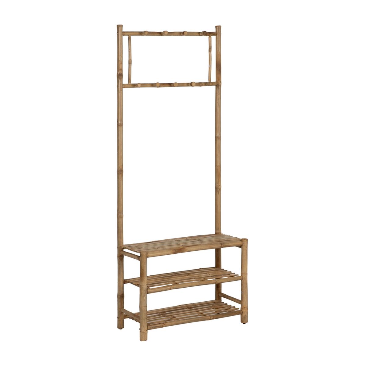 Věšák z přírodního bambusu 70 x 32 x 175 cm
