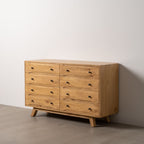 Komoda přírodní 140 x 45 x 85 cm – obrázek 2