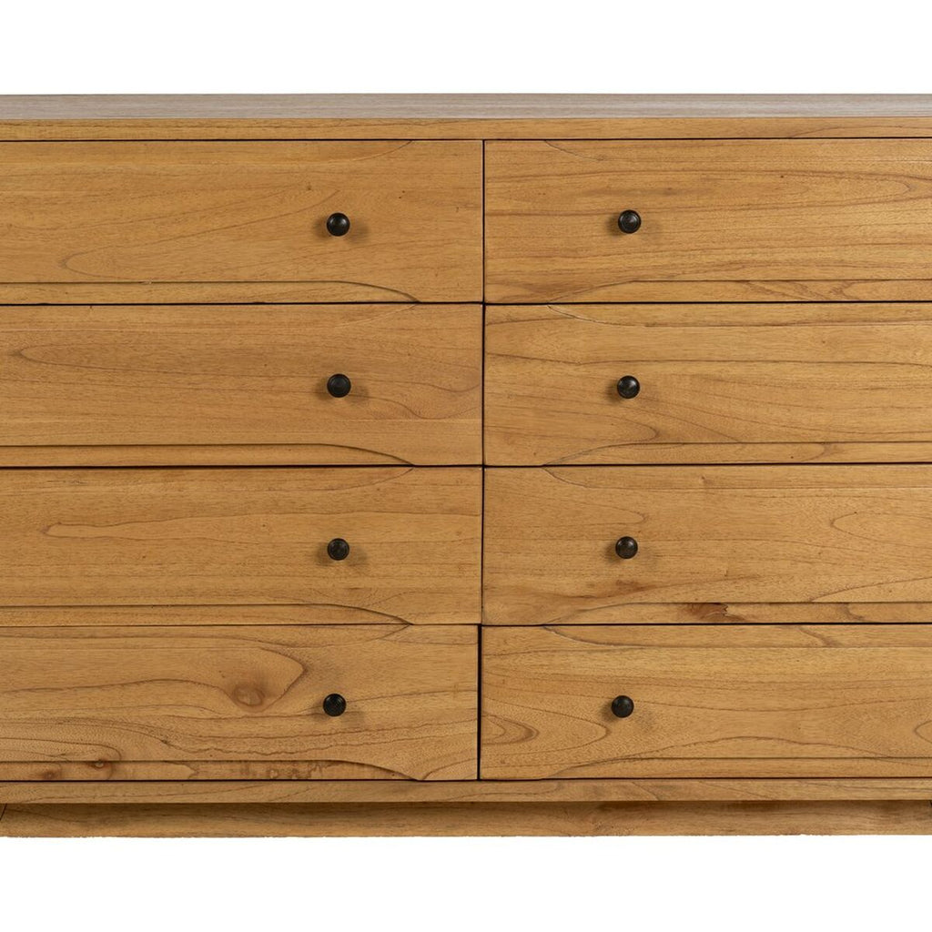 Komoda přírodní 140 x 45 x 85 cm – obrázek 5