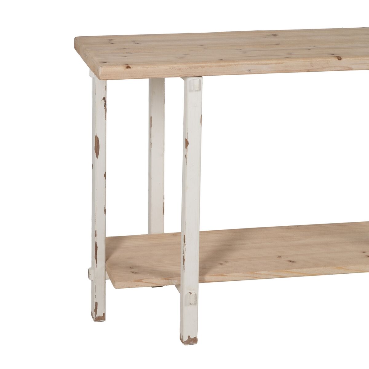 Vstupní skříňka bílá přírodní 120 x 40 x 80 cm – obrázek 5