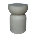 Stolička Bacoli zelená cement 33 x 33 x 46 cm