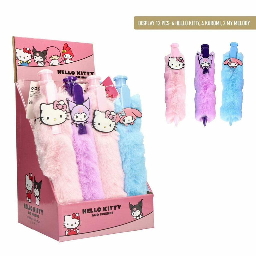 Slunečník Hello Kitty modrý