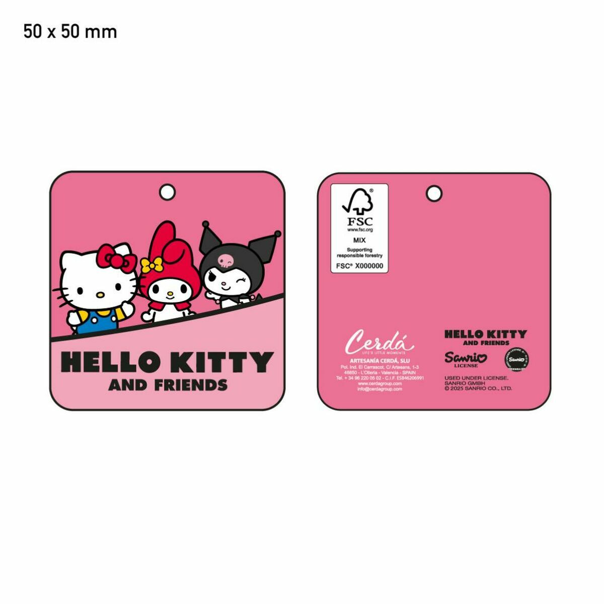 Deštník Hello Kitty růžový – obrázek 7