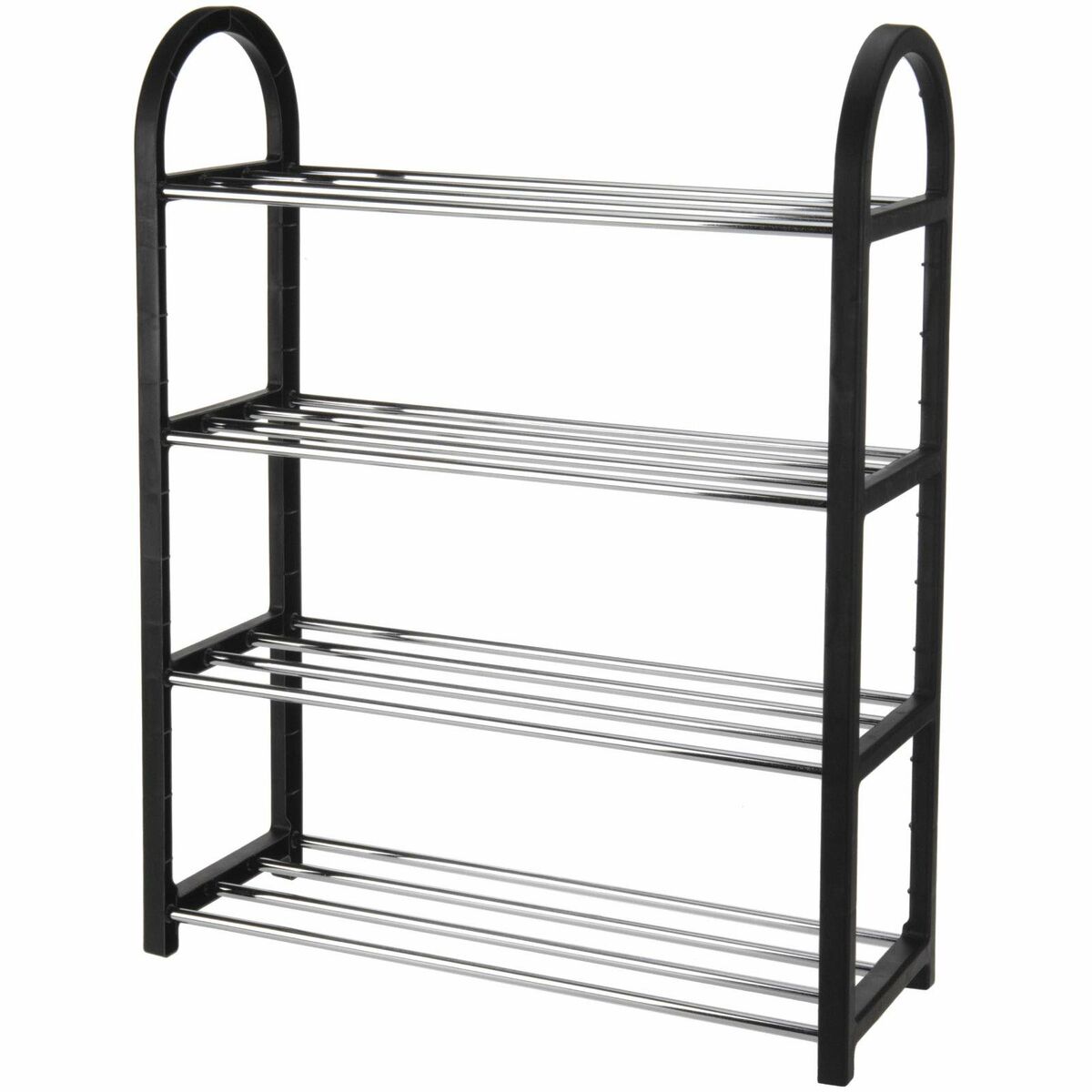 Botník 5five Simply Smart kov hliník 50 x 65 x 19 cm 4 police