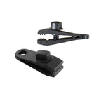 Sada svorek na markýzy a plachty Bensontools Clip černá 4 kusy Ø 0,27 x 8 x 3 cm