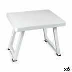 Malý odkládací stolek Confortime ohebný plast 51 x 40 x 40 cm (6 kusů)