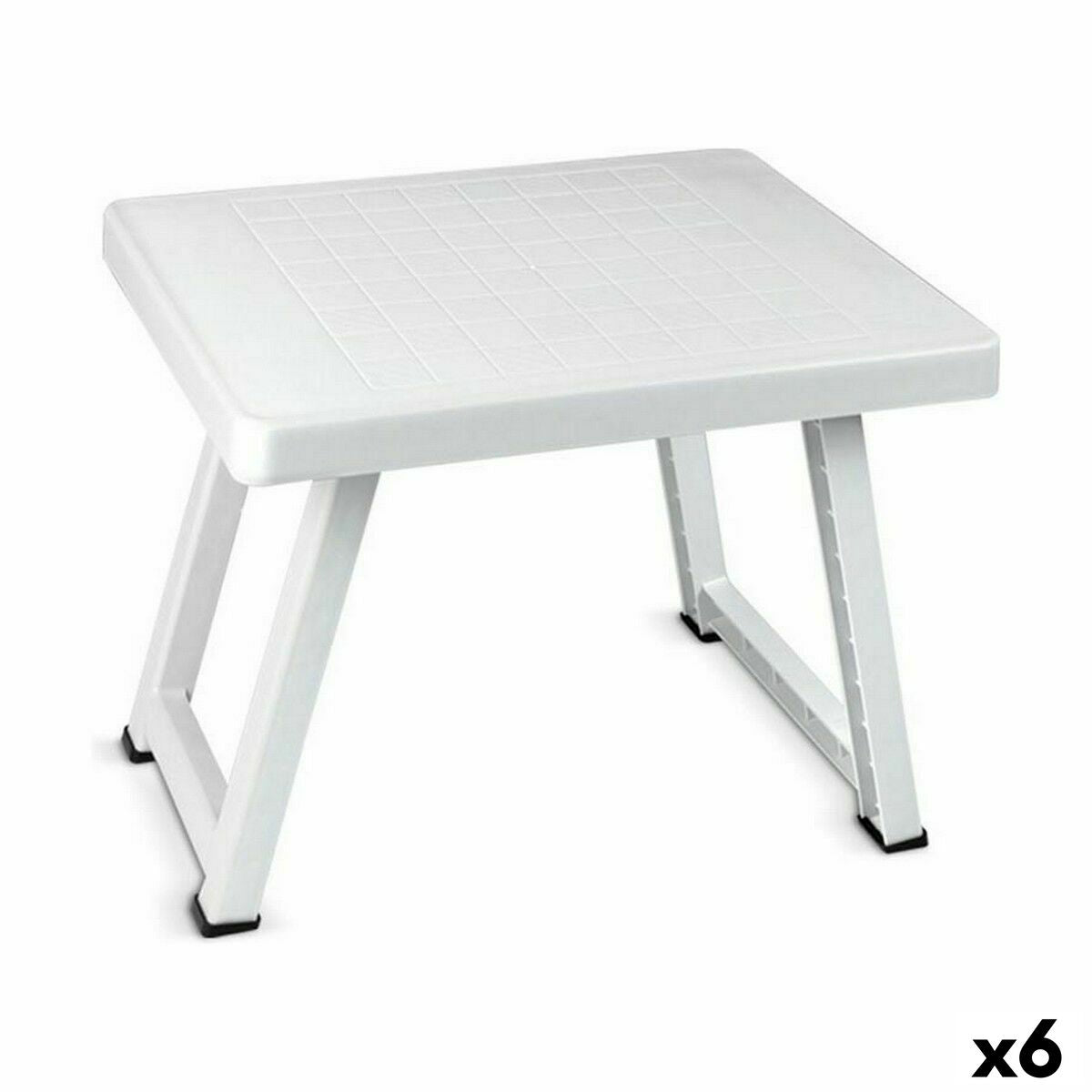 Malý odkládací stolek Confortime ohebný plast 51 x 40 x 40 cm (6 kusů)