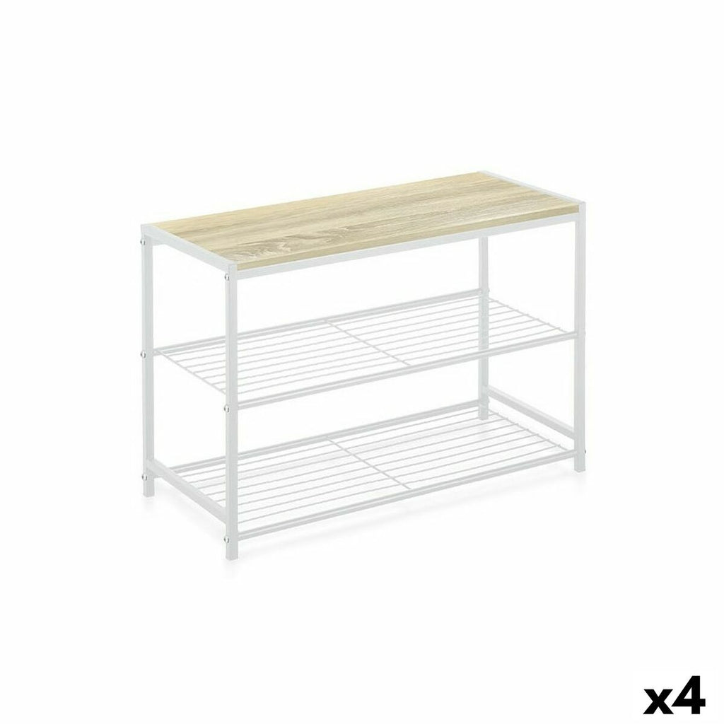 Regál Confortime 3 police kov 60 x 30 x 43 cm (4 ks)