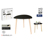 Odkládací stolek MobleKit 48 x 48 x 46 cm (6 kusů) – obrázek 2