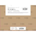 Příruční stolek MobleKit bílo-hnědý 78 x 38 x 38 cm dřevo (3 kusy) – obrázek 6