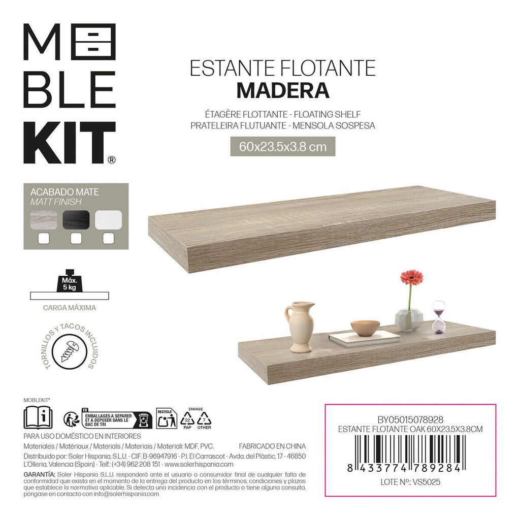 Police MobleKit Eg dřevo 60 x 23,5 x 3,8 cm (6 kusů) – obrázek 5