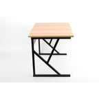 Regál na mikrovlnnou troubu Confortime Dřevo Kov 54 x 34,5 x 33 cm (2 kusy) – obrázek 2