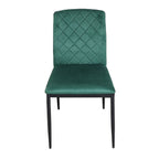 Židle Versa ZEGERS zelená 58 x 83 x 44 cm (4 kusy) – obrázek 3