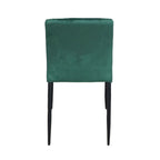 Židle Versa ZEGERS zelená 58 x 83 x 44 cm (4 kusy) – obrázek 4