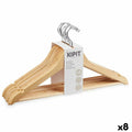 Sada ramínek Kipit Hnědá Dřevo Kov 44,5 x 1,2 x 23 cm 43,5 x 23 x 10 cm 44,5 x 23 x 10 cm (8 kusů)